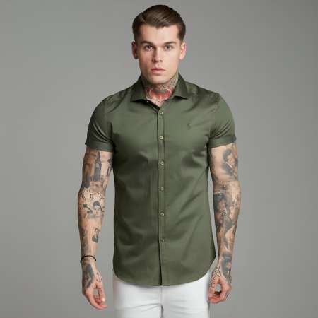 Camisa Social Masculina...