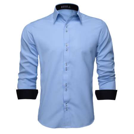 Camisa Social Masculina De...