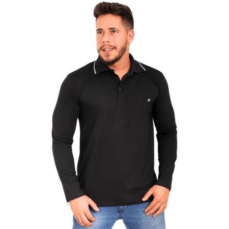 Camisa Gola Polo Masculina...