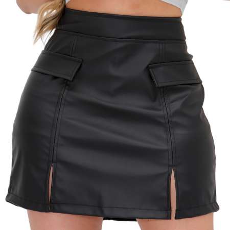 Short Saia Feminina De...