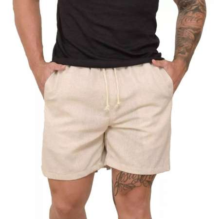 Short Linho Masculino...