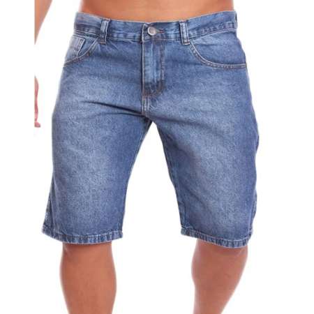 Bermuda Jeans Masculina...