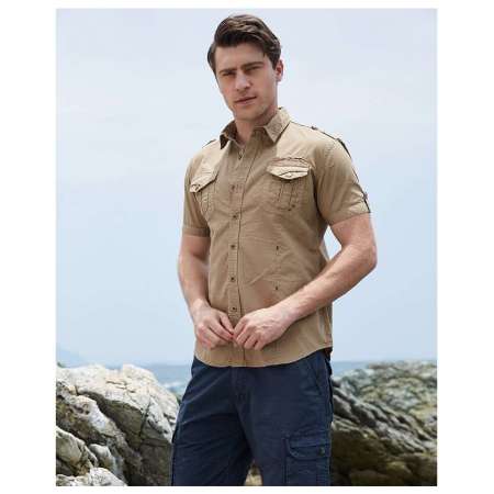 Camisa Militar Masculina...