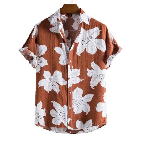 Camisa Havaiana Masculina...