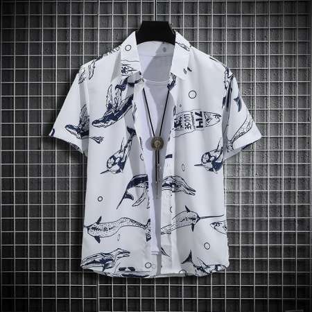 Camisa Masculina Estampada...