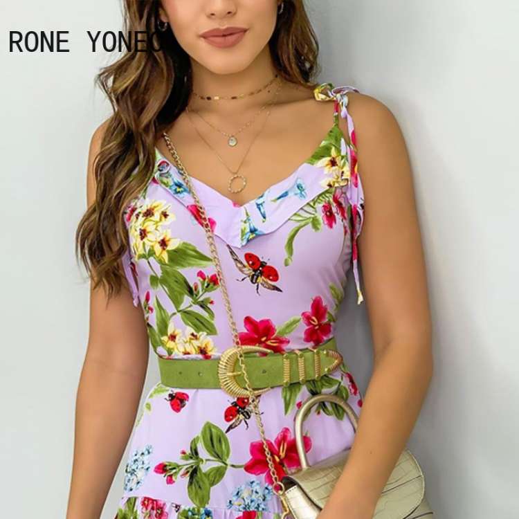 Vestido longo estilo store havaiano