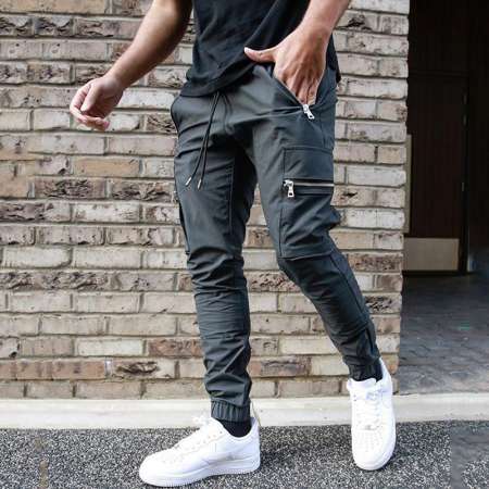 Calça Casual Masculina Com...